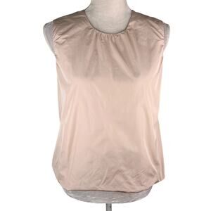 Sofie D'Hoore Boom Pota Cropped Sleeveless Top Nude 38 New